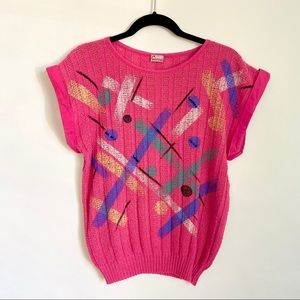 Rare VINTAGE Italian 80’s Beaded Sweater